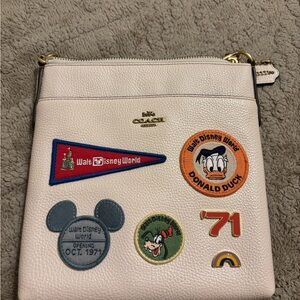 Coach Crossbody with Disney Patches